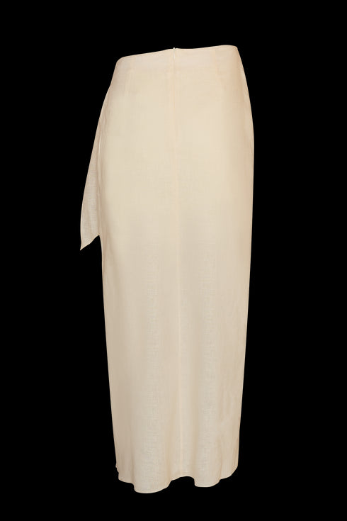 Inamorata Wrap Skirt Cream